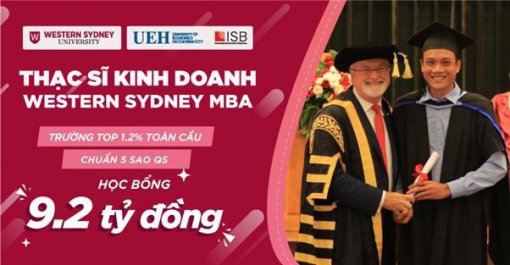 Đại học Kinh tế TP. HCM tuyển sinh thạc sĩ kinh doanh MBA chuẩn quốc tế, với học bổng hơn 9 tỷ