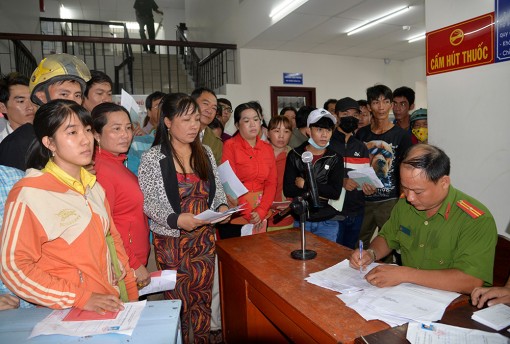 Công an An Giang thực hiện giải quyết thủ tục hành chính trở lại từ 13 giờ ngày 23-4-2020
