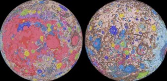 Công bố bản đồ địa chất mặt trăng hoàn chỉnh nhất