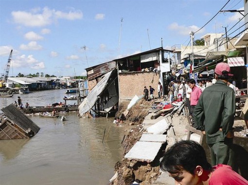 Cần Thơ: Đề xuất giải pháp phòng, chống sạt lở trên sông Trà Nóc