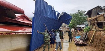 Gần 1.600 ngôi nhà ở Điện Biên bị thiệt hại do mưa dông
