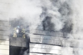 Hỏa hoạn tại công trường xây dựng của Hàn Quốc, 25 người thiệt mạng