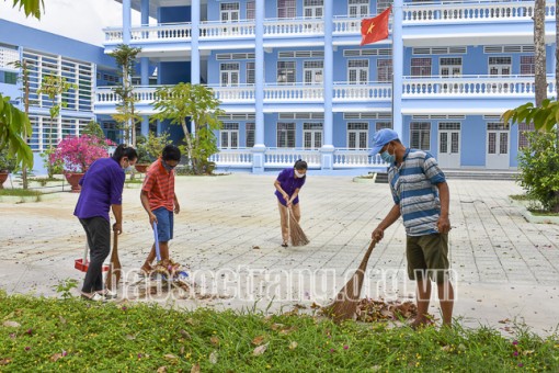 Các trường chuẩn bị điều kiện an toàn để đón học sinh trở lại trường