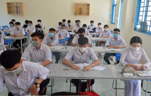 Ngành Giáo dục và Đào tạo yêu cầu: Thực hiện nghiêm các biện pháp phòng, chống dịch bệnh Covid-19 khi đã học trở lại