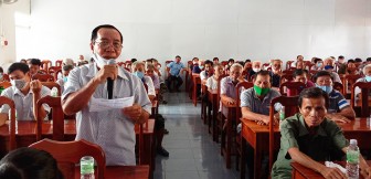 Đại biểu Quốc hội tỉnh An Giang tiếp xúc cử tri xã Bình Thủy