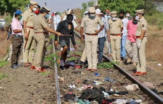 Tai nạn đường sắt làm 14 lao động nhập cư thiệt mạng tại Ấn Độ