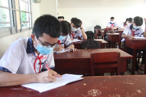 Long An tổ chức Kỳ tuyển sinh lớp 10 vào ngày 16 và 17-7