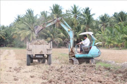 Bến Tre: Người dân ồ ạt bán đất mặt ruộng mặc hệ lụy ảnh hưởng đến cây trồng