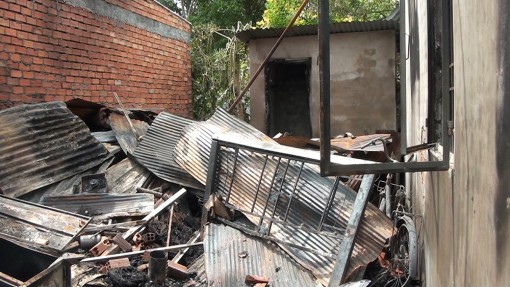 Hỏa hoạn làm chết người tại xã Mỹ An