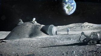 Xây dựng căn cứ trên Mặt trăng bằng 'vật liệu' bất ngờ