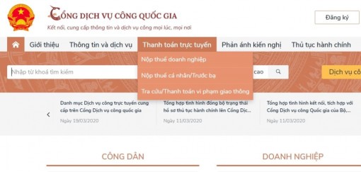 Xử lý hồ sơ dịch vụ công hỗ trợ đối tượng gặp khó khăn do dịch bệnh Covid-19 trên Cổng Dịch vụ công quốc gia