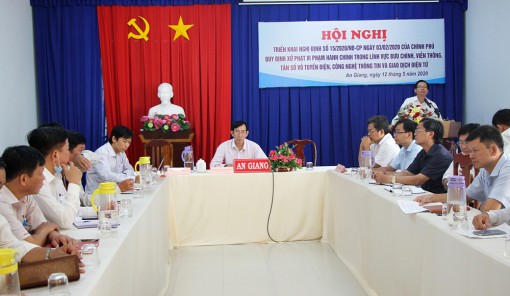 Triển khai Nghị định số 15/2020/NĐ-CP của Chính phủ