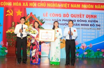 Phường Đông Xuyên đạt chuẩn “Phường văn minh đô thị”