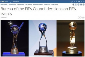 FIFA hoãn 3 giải World Cup đến năm 2021