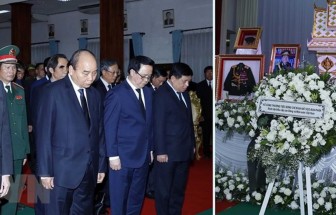 Điện chia buồn về việc nguyên Thủ tướng Lào Keobounphanh từ trần