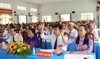 Đại hội Đảng bộ xã Long An lần thứ XI (nhiệm kỳ 2020 – 2025)