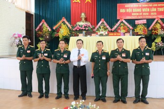 Đại hội Đảng bộ Quân sự TP. Long Xuyên nhiệm kỳ 2020-2025