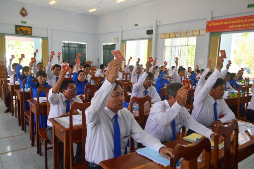 Đại hội Chi bộ Phòng Nông nghiệp và Phát triển Nông thôn huyện Tịnh Biên (nhiệm kỳ 2020-2025) thành công tốt đẹp
