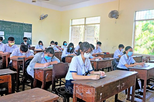 Cà Mau: Phân luồng học sinh để ôn tập hiệu quả
