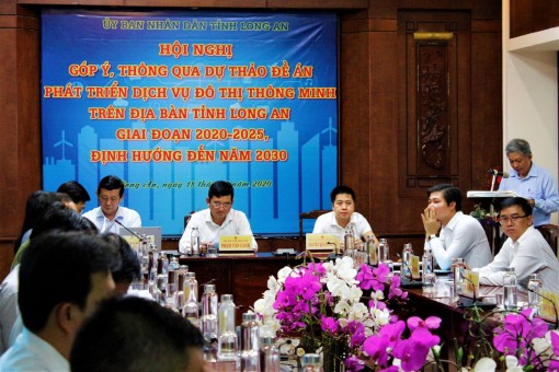 Góp ý dự thảo Đề án Phát triển dịch vụ đô thị thông minh trên địa bàn tỉnh Long An