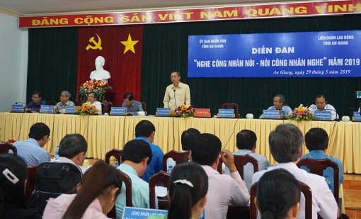An Giang tăng cường sự lãnh đạo, chỉ đạo xây dựng quan hệ lao động hài hòa, ổn định và tiến bộ trong tình hình mới