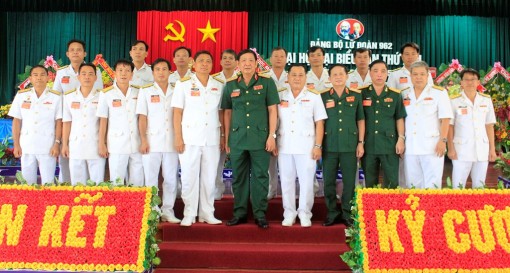 Thượng tá Lê Thanh Nhã tái đắc cử Bí thư Đảng bộ Lữ đoàn 962 khóa XVII (nhiệm kỳ 2020-2025)