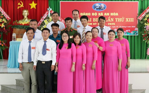 Đại hội Đại biểu Đảng bộ xã An Hòa khóa XIII thành công tốt đẹp