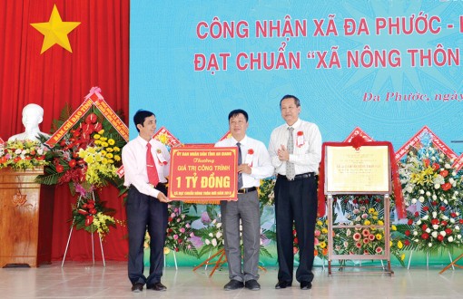 Đa Phước trên đường phát triển