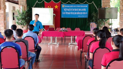 Tăng cường công tác đảm bảo an toàn vệ sinh lao động