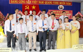 Kết thúc Đại hội đảng viên Đảng bộ xã Vĩnh Khánh lần thứ XII (nhiệm kỳ 2020 – 2025)