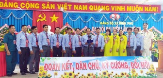 Bình Phú tổ chức thành công Đại hội đại biểu Đảng bộ xã lần thứ XII (nhiệm kỳ 2020 – 2025)