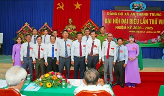 Đồng chí Nguyễn Phước An tái đắc cử Bí thư Đảng ủy xã An Thạnh Trung (nhiệm kỳ 2020-2025)