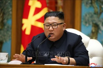 Nhà lãnh đạo Kim Jong-un chủ trì hội nghị Quân ủy Trung ương Triều Tiên