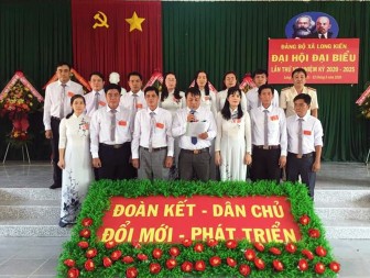 Đồng chí Nguyễn Văn Bé Hai tái đắc cử Bí thư Đảng ủy xã Long Kiến