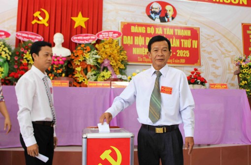 Đại hội Đảng bộ xã Tân Thạnh thành công tốt đẹp