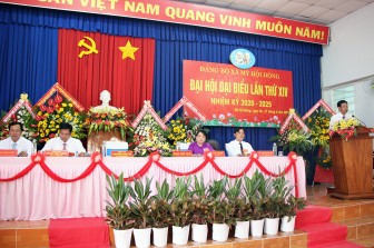 Đồng chí Nguyễn Văn Thì tái đắc cử Bí thư Đảng ủy xã Mỹ Hội Đông