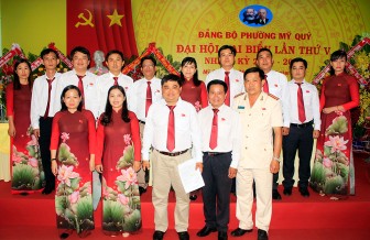 Đại hội Đảng bộ phường Mỹ Quý lần thứ V (nhiệm kỳ 2020-2025) thành công tốt đẹp