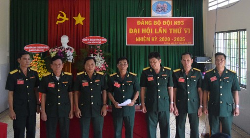 Đại hội Đảng bộ K93 nhiệm kỳ 2020-2025