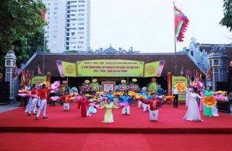 Hà Nội đón nhận Bằng xếp hạng Di tích Quốc gia đặc biệt đền-chùa-đình Hai Bà Trưng