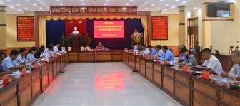 Thành ủy Châu Đốc: Thông qua các nội dung chuẩn bị Đại hội đại biểu Đảng bộ thành phố lần thứ XII (nhiệm kỳ 2020-2025)