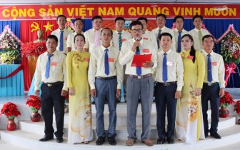 Đồng chí Mai Thành Ngoan tái đắc cử Bí thư Đảng ủy xã Vĩnh An khóa XVII (nhiệm kỳ 2020-2025)