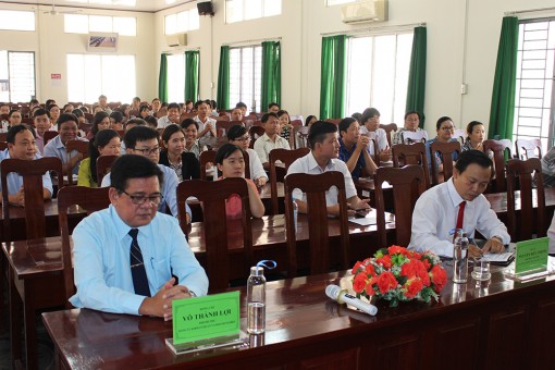 Khai giảng lớp Trung cấp Lý luận chính trị - Hành chính B143, niên khóa 2020