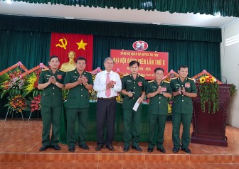 Đại hội Đảng bộ Quân sự huyện Tri Tôn (nhiệm kỳ 2020-2025) diễn ra thành công