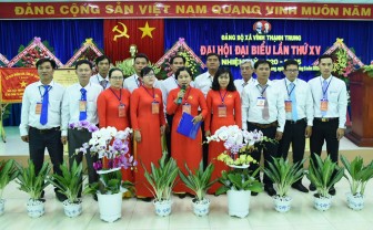 Vĩnh Thạnh Trung tổ chức thành công Đại hội đại biểu Đảng bộ xã (nhiệm kỳ 2020 - 2025)