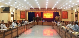 Ban Thường vụ Thành ủy Châu Đốc: Lấy ý kiến đóng góp dự thảo báo cáo chính trị của Ban Chấp hành Đảng bộ thành phố (khóa XI)