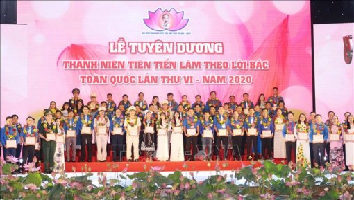 Lễ tuyên dương Thanh niên tiên tiến làm theo lời Bác toàn quốc lần thứ VI - năm 2020