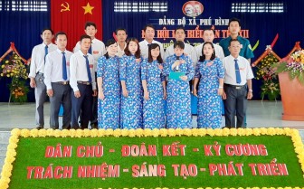 Đại hội đại biểu xã Phú Bình (nhiệm kỳ 2020-2025)