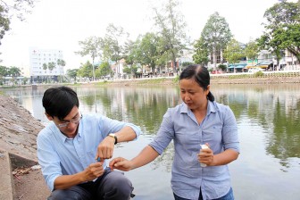 Nhanh chóng cải tạo hệ thống cống trao đổi nước trong hồ Nguyễn Du