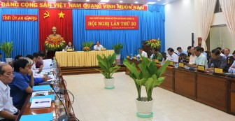 Hội nghị Ban Chấp hành Đảng bộ tỉnh lần thứ 20: Cho ý kiến các dự thảo văn bản trình Đại hội đại biểu Đảng bộ tỉnh lần thứ XI