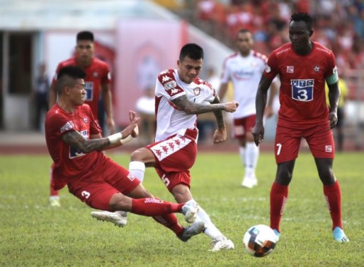 Thiếu Công Phượng, CLB TP.HCM chia điểm với Hải Phòng